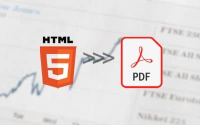 Custom reporting tool from HTML to PDF: flexible, straightforward & regulatory compliant