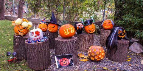 Pumpkins and fantastic characters at the Berg Halloween event