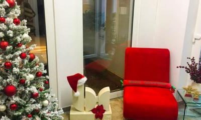 We celebrated a festive Christmas at the office